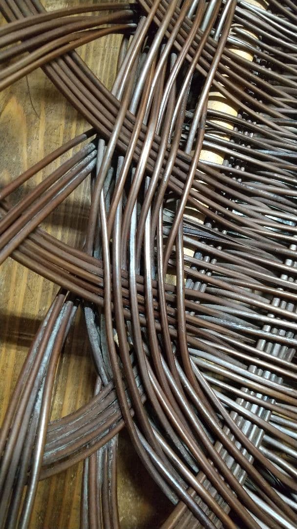 特大 わらび籠 脱衣かご 沖縄民具 今帰仁村 古民藝 古民具 古道具  昭和