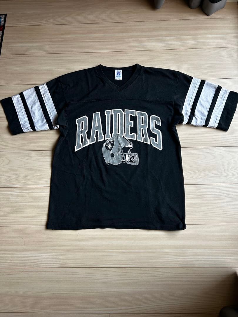 90's ヴィンテージRAIDERS レイダースフットボールシャツ