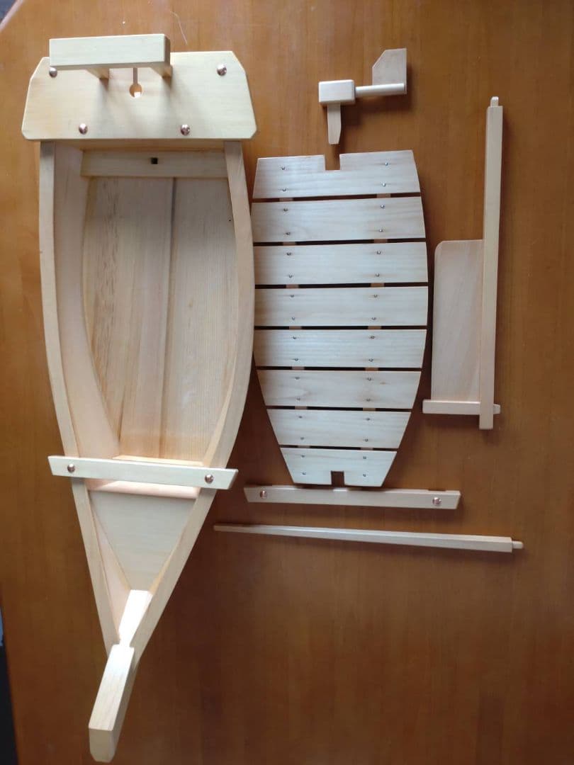 舟盛り、料理舟は檜白木の木製きです。お刺身お寿司の盛付け宴会お祝いお正月の豪華舟