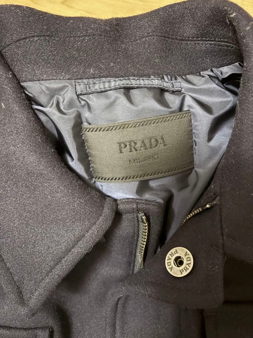 極美品プラダ　メンズコート