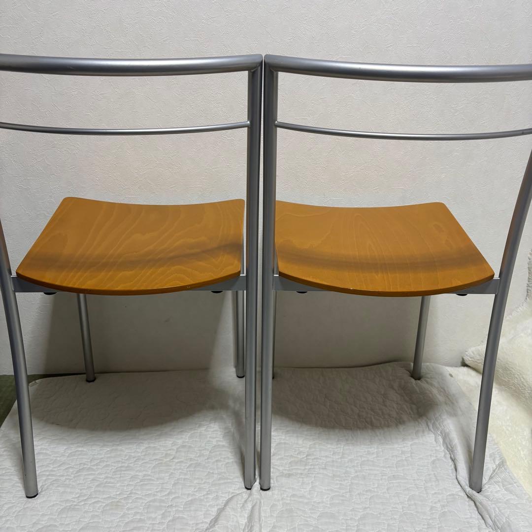 【2脚セット】Calligaris カリガリス　ダイニングチェア　モダン　北欧