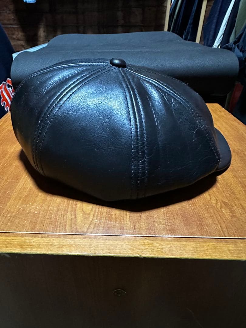 ミスターファットマン レザーキャスケット