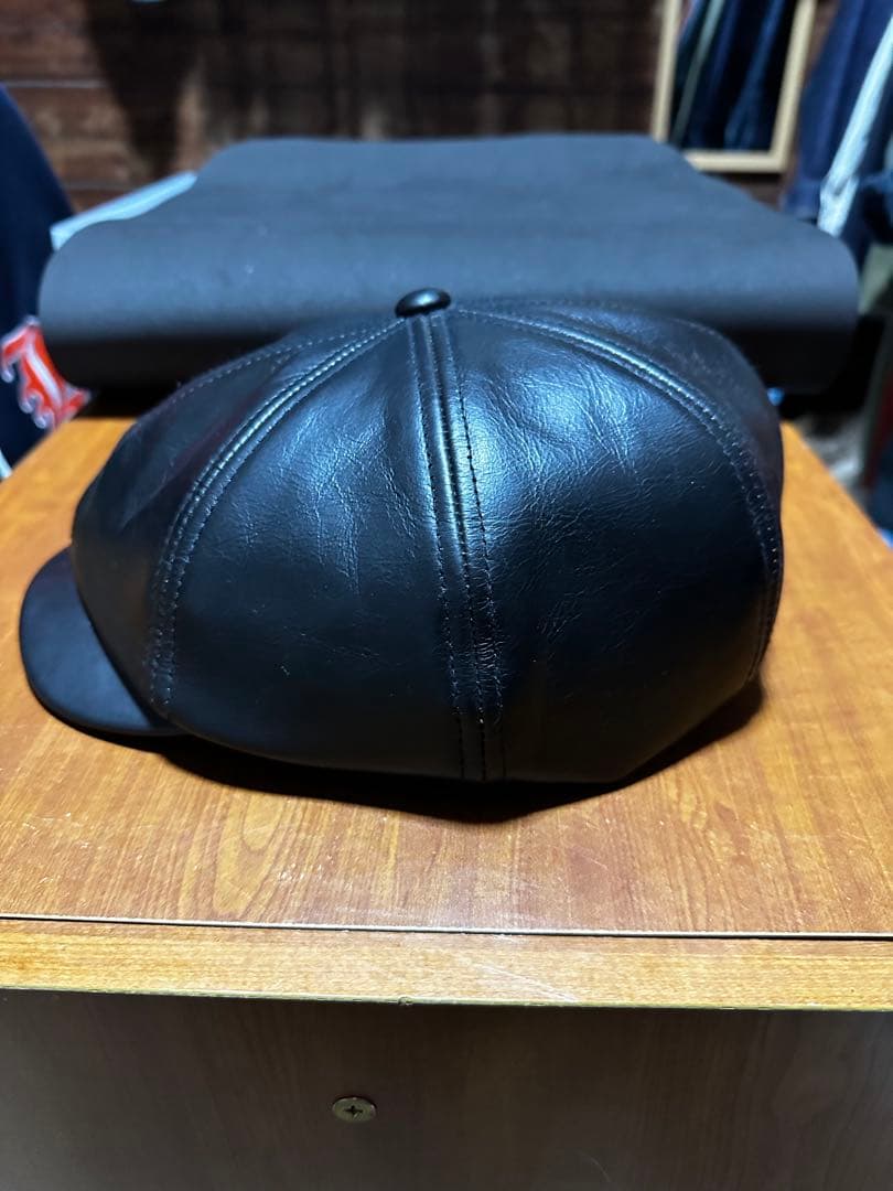 ミスターファットマン レザーキャスケット