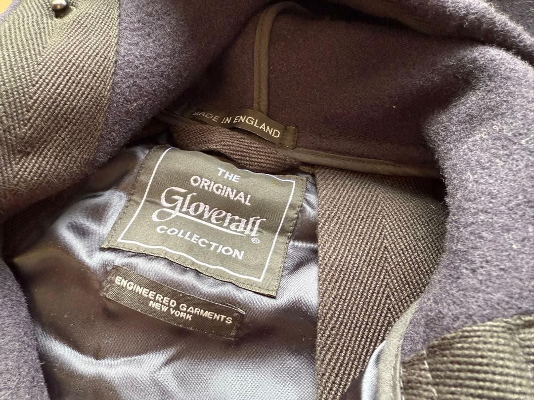 エンジニアードガーメンツ グローバーオール ダッフルコート 2Side Vent
