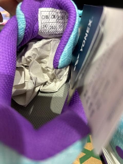 YONEX バドミントンシューズ SHBAZ2LY 24.0㎝　限定品　新品