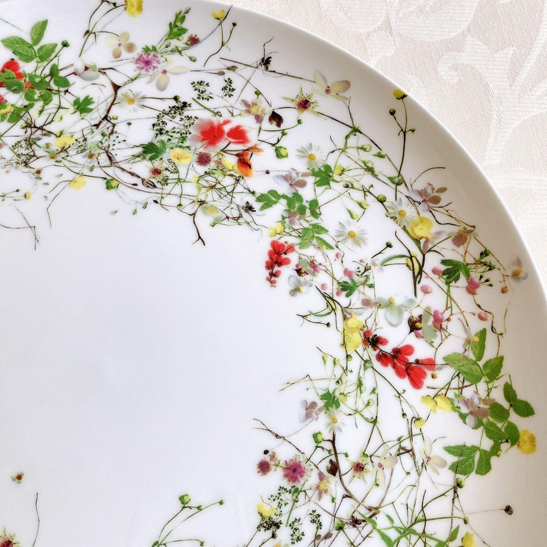 【未使用】ローゼンタール フルールソヴァージュ サービスプレート 大皿