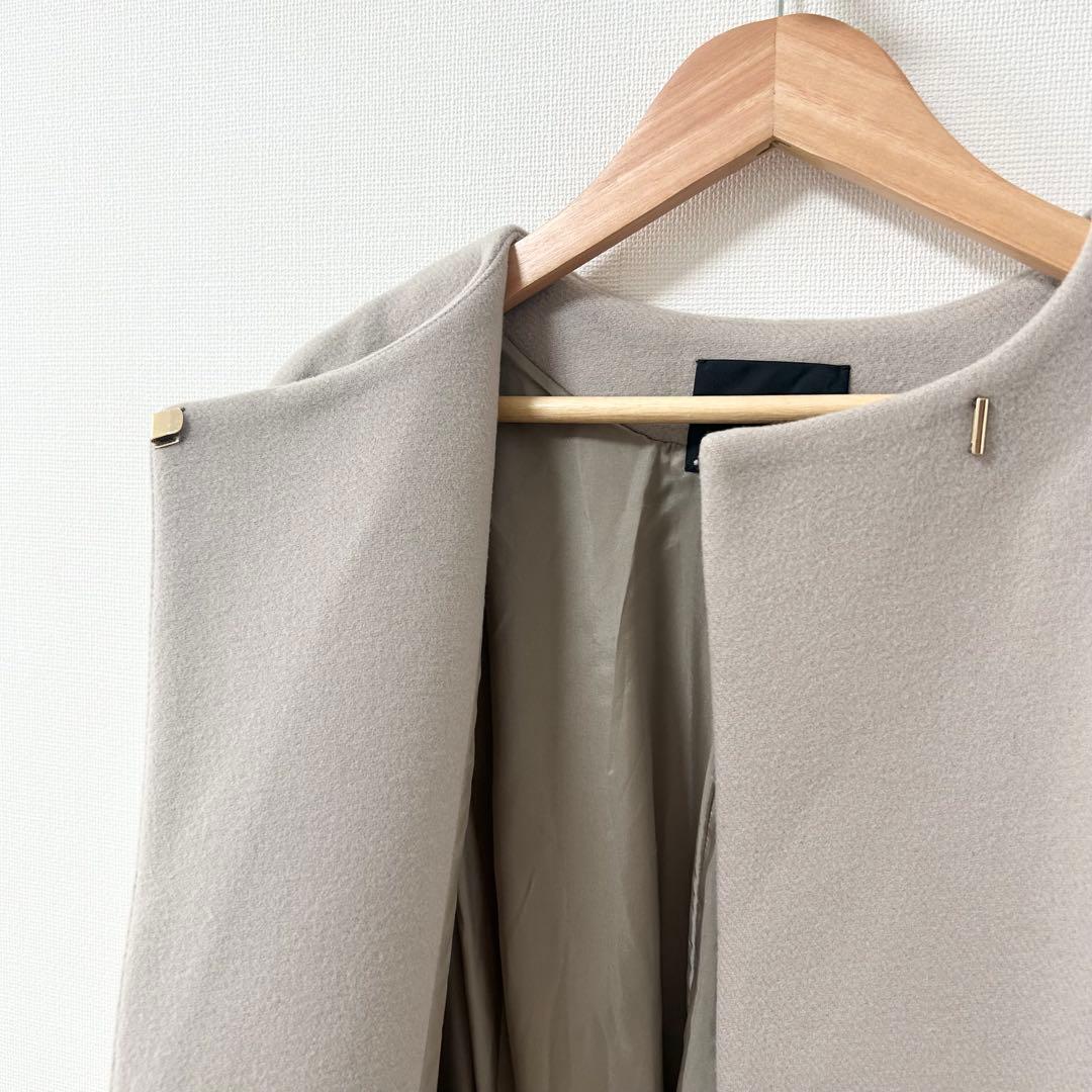 美品✨ヴェルメイユパーイエナ　Super100s メルトン テントラインコート