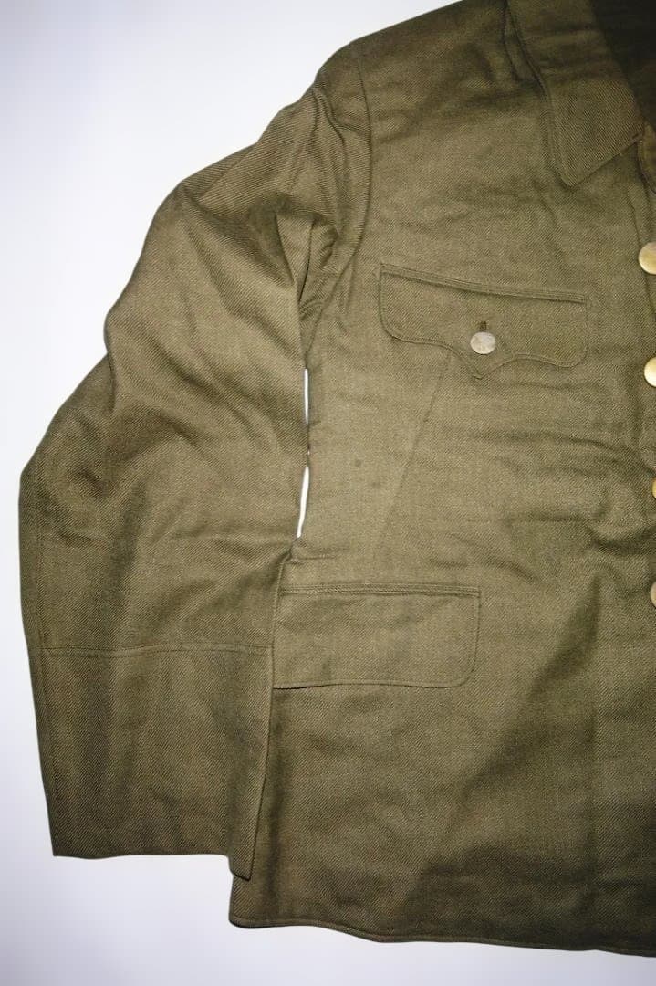 売*す様 旧日本陸軍「士官用上着（薄）制服」　中古品