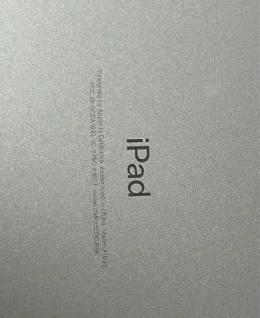 ☆早い者勝ち【美品・バッテリー良好】iPad第6世代 Wi-Fiモデル 32GB