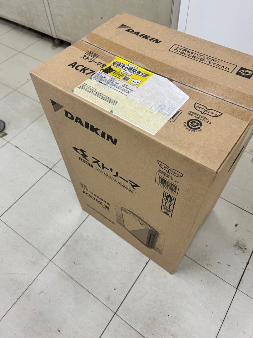 ダイキン ストリーマ空気清浄機 ACK70X-W ホワイト