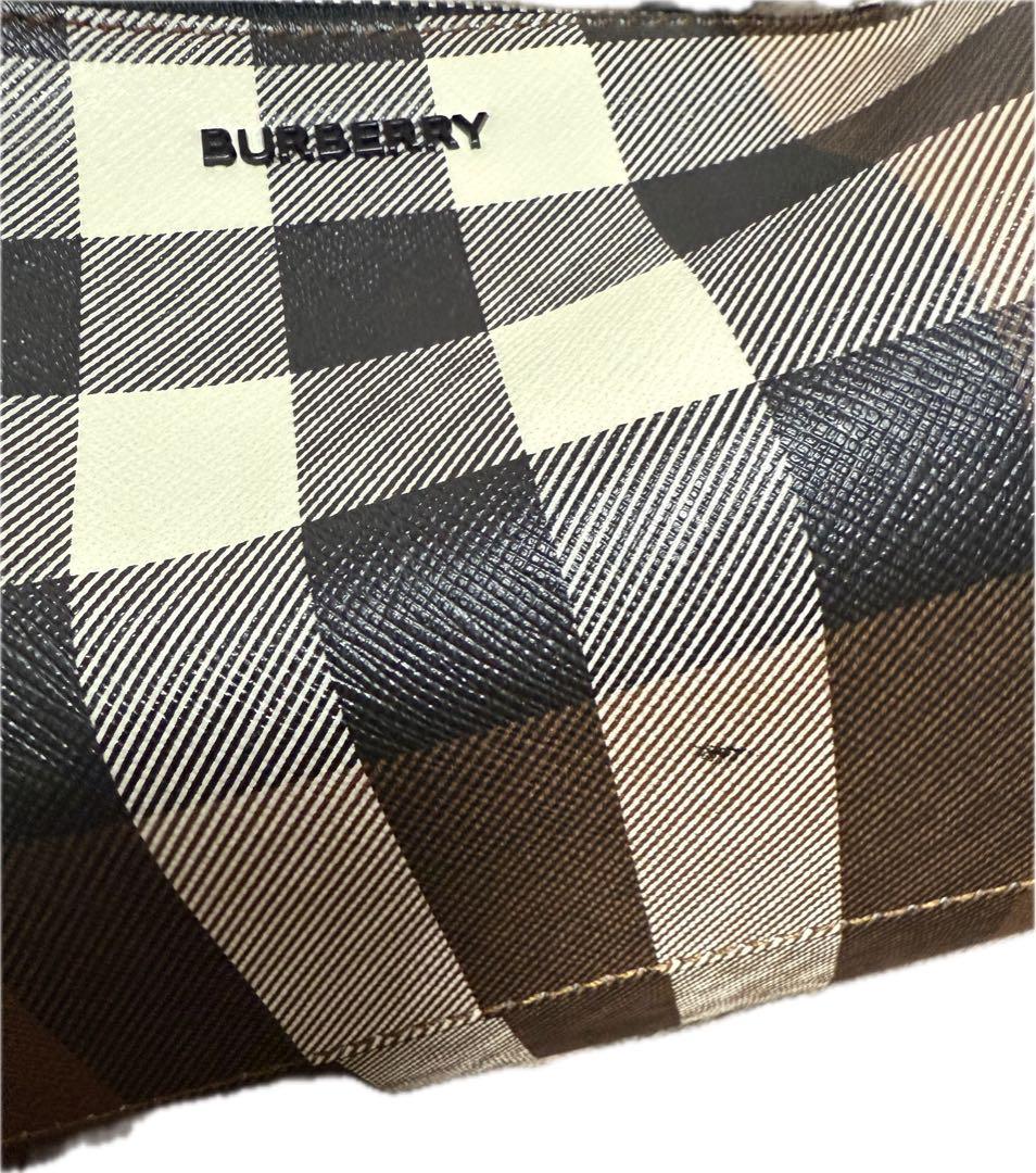 BURBERRY チェック柄 ショルダーバッグ