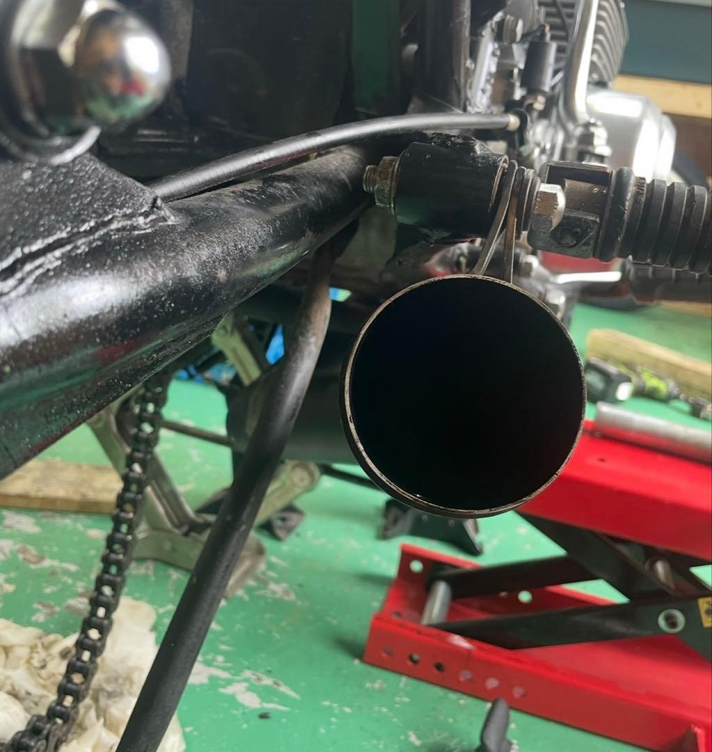 GT380 エルサウンド　ショート管　カット有り