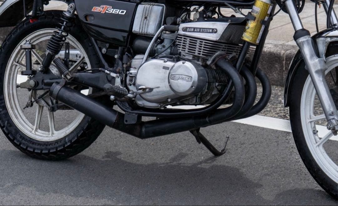 GT380 エルサウンド　ショート管　カット有り