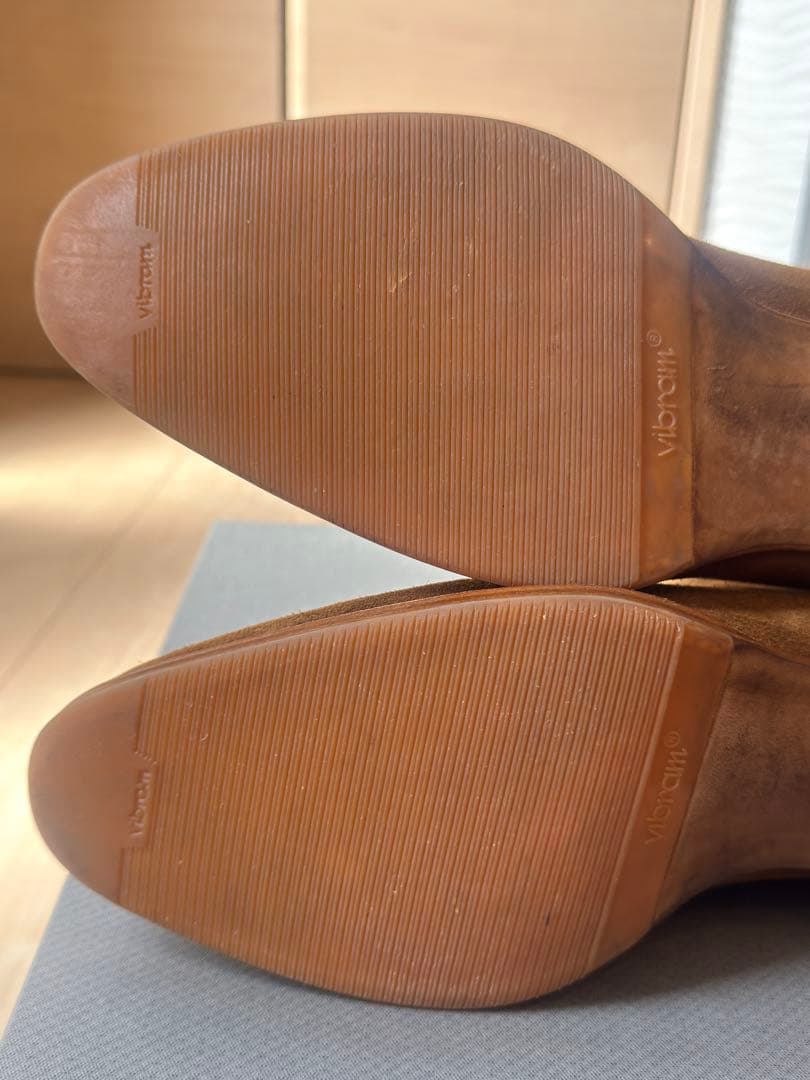 WH ダブルエイチ　スエードサイドゴアブーツ