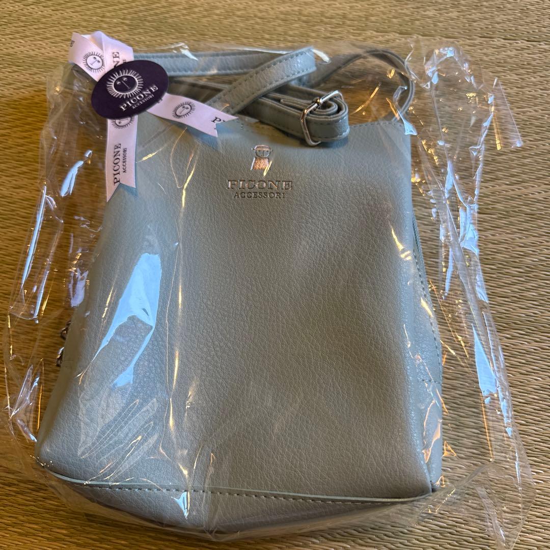 PICONE ショルダーバッグ グレー