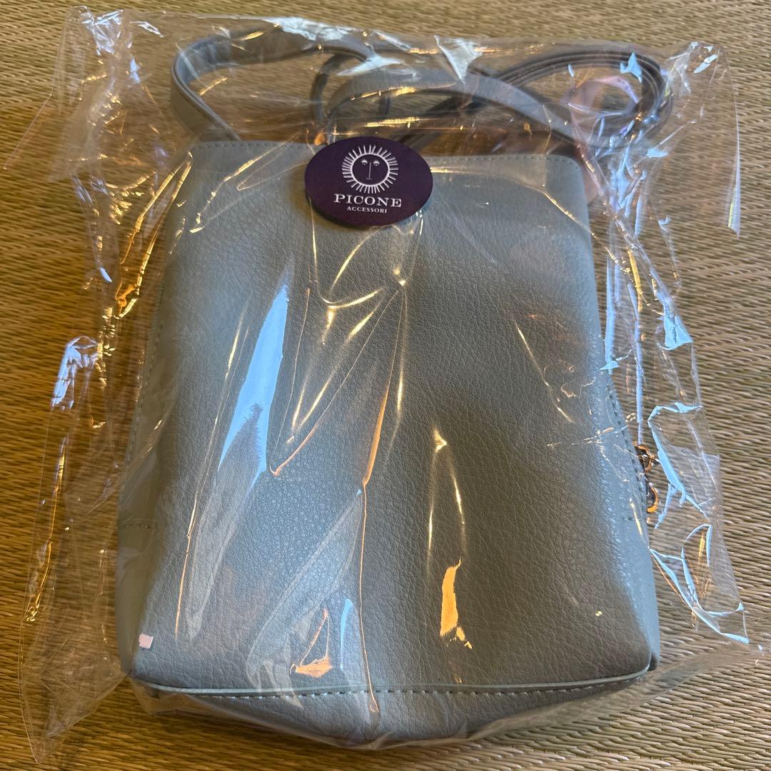 PICONE ショルダーバッグ グレー