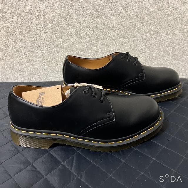 【あ】ドクターマーチン 1461 59（黒）革靴（プー156）