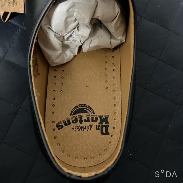 【あ】ドクターマーチン 1461 59（黒）革靴（プー156）