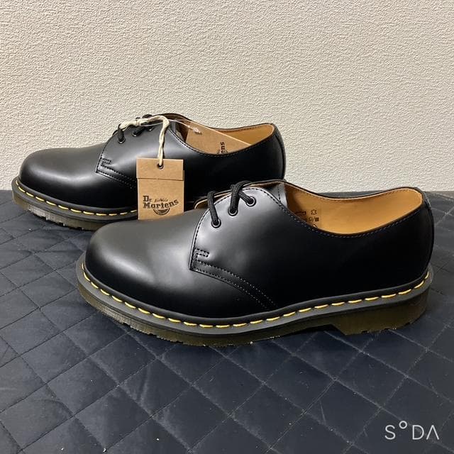 【あ】ドクターマーチン 1461 59（黒）革靴（プー156）
