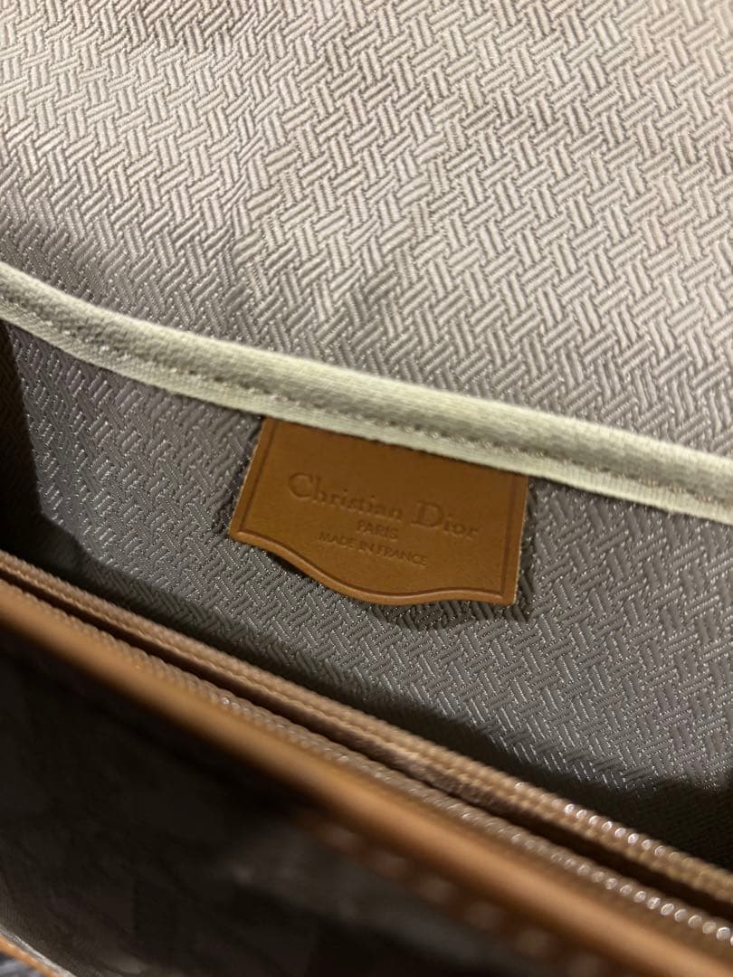 Christian Dior トロッター ショルダーバッグ キャンバス