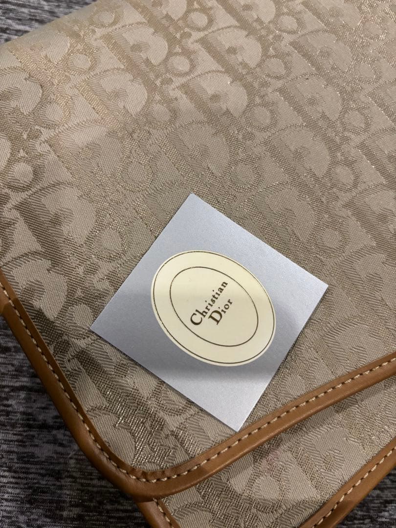 Christian Dior トロッター ショルダーバッグ キャンバス