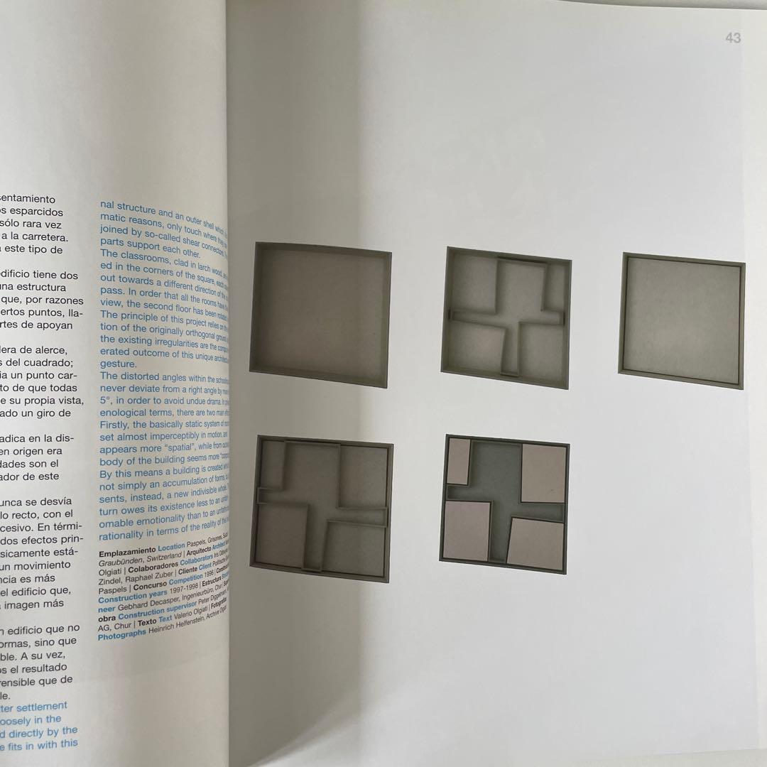 洋書 2G Valerio Olgiati n.37