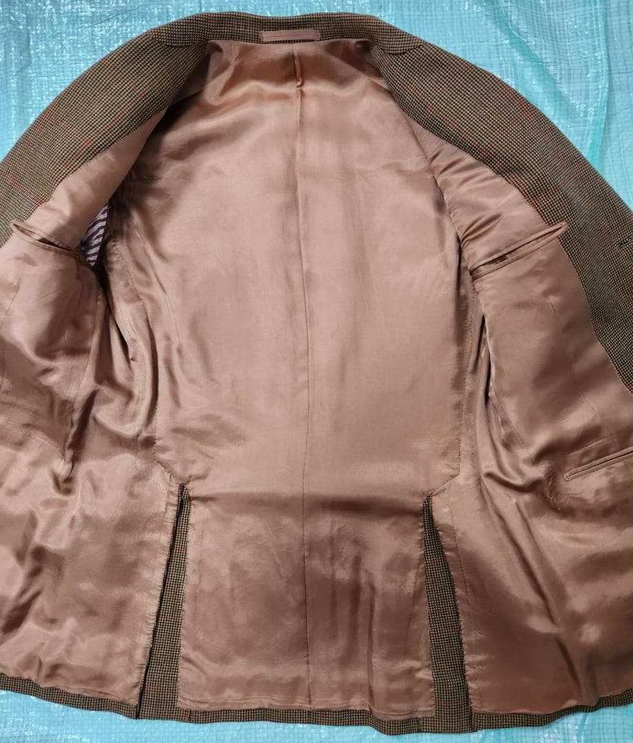 h*s様 新品未使用 batak ハンドメイドのサンプル ツイードジャケット L