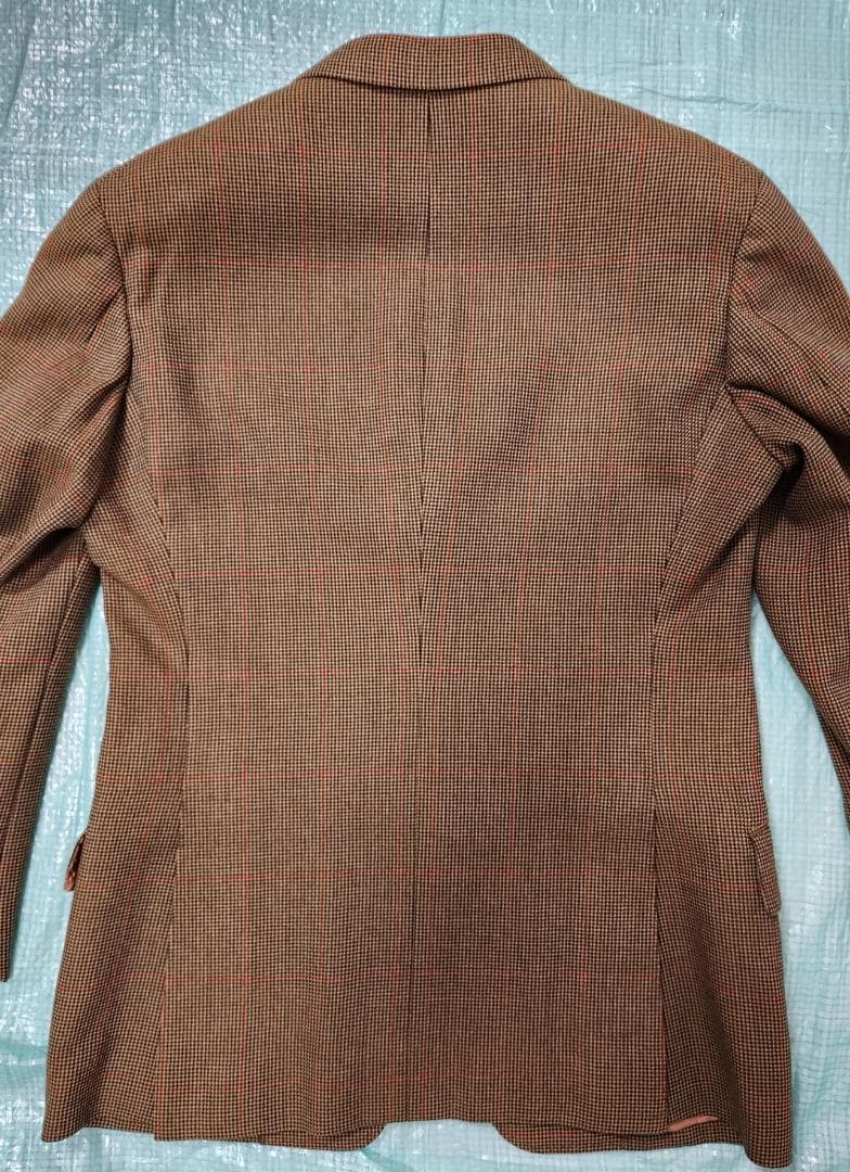 h*s様 新品未使用 batak ハンドメイドのサンプル ツイードジャケット L