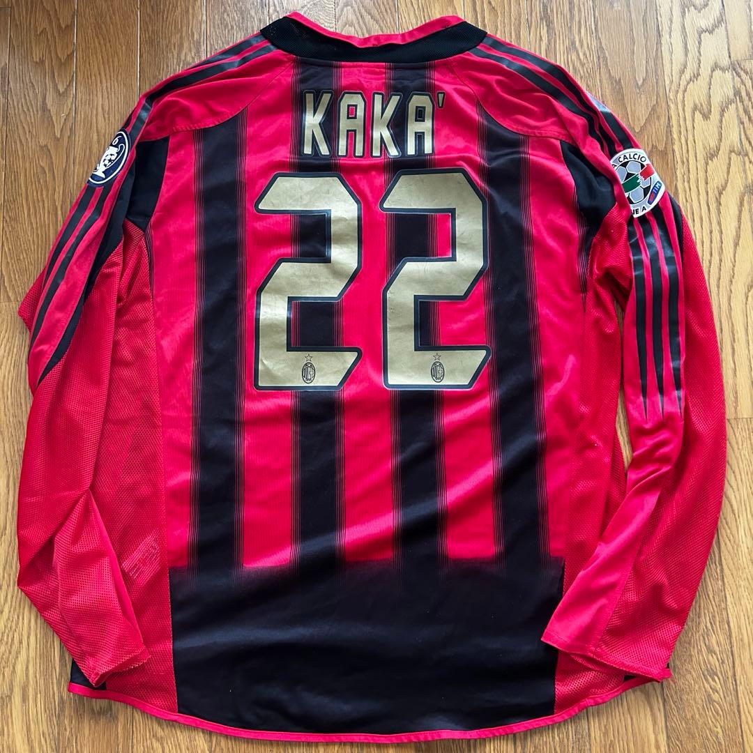 ACミラン カカ 長袖ユニフォーム 04/05 サッカーユニフォーム