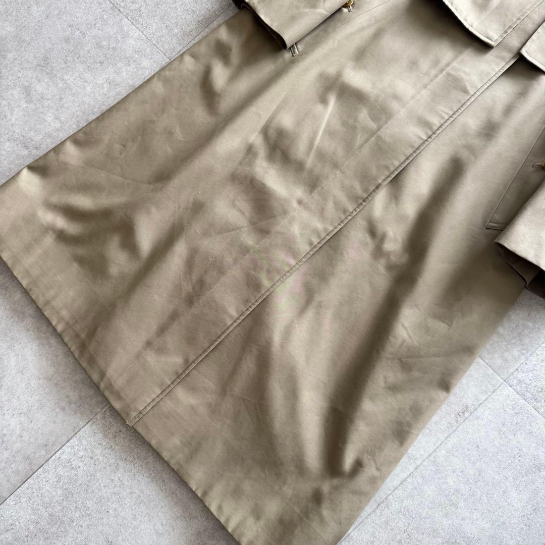 バーバリーズ　トレンチコート　ケープ　2way　ノバチェック　9　ベージュ　比翼