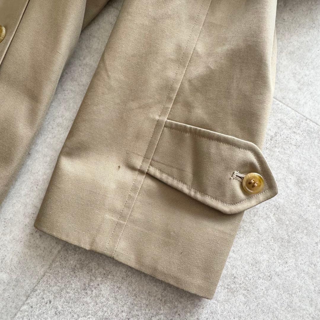 バーバリーズ　トレンチコート　ケープ　2way　ノバチェック　9　ベージュ　比翼