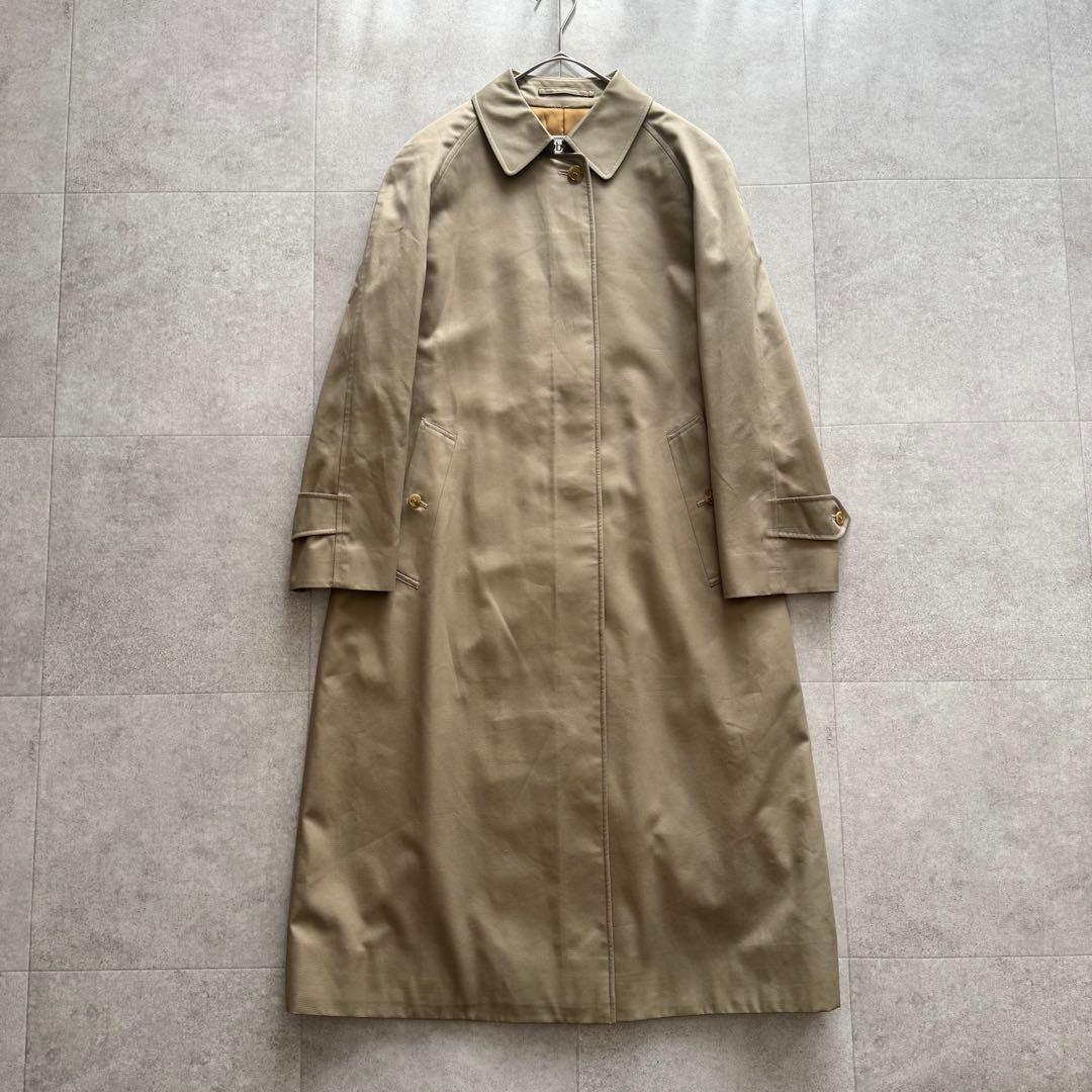 バーバリーズ　トレンチコート　ケープ　2way　ノバチェック　9　ベージュ　比翼
