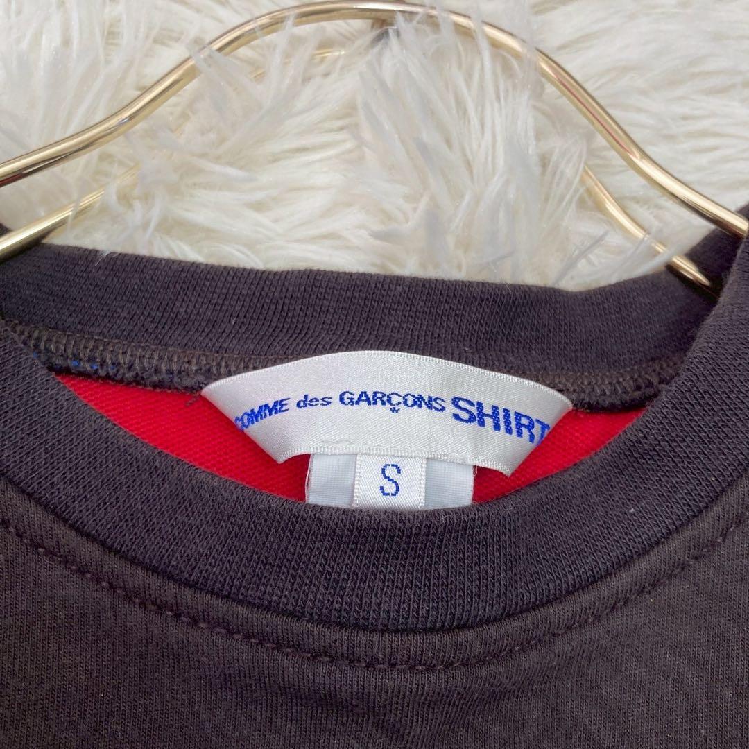 COMME des GARCONS カットソー ブラウン S カジュアル 着回し