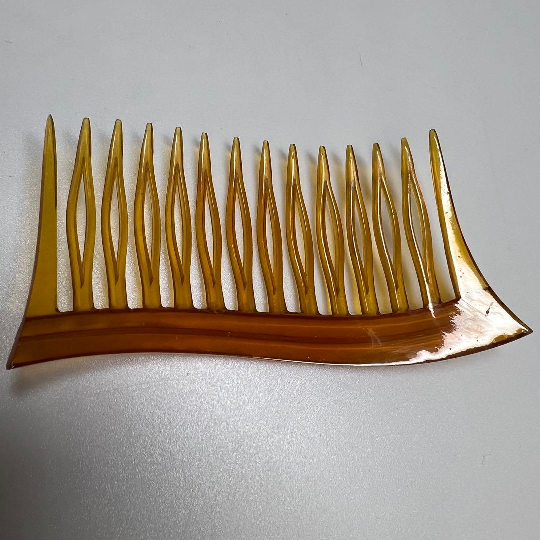 本白鼈甲　バングル　3本　くし　21g 東K7-1229☆2F