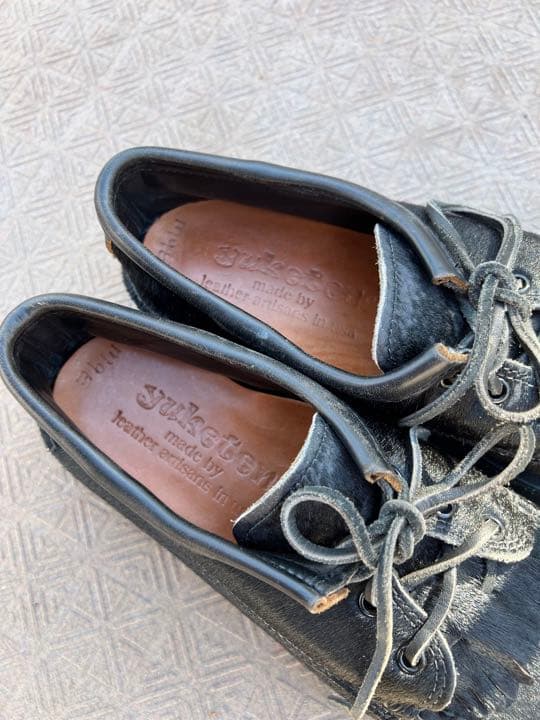 最終値下げ‼︎yuketen ユケテン　ハラコキルトタンレザーシューズ