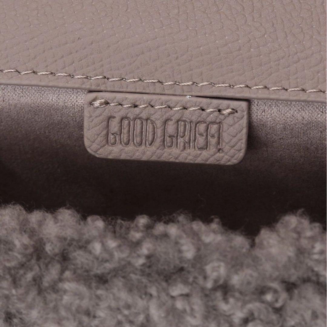 【GOOD GRIEF!/グッド グリーフ】ボア　コンパクトケース　チェーン