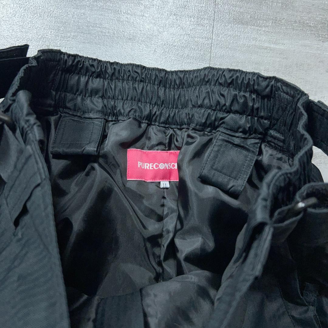 美品 大きいサイズ PURECONSIOUS スキーウェア 上下 レディースXL