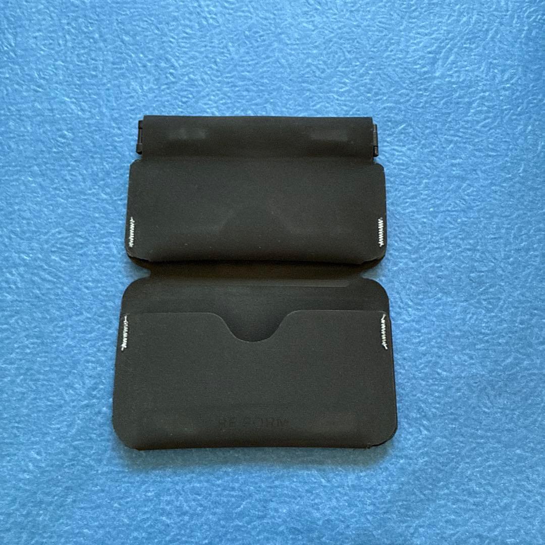 RE:FORM コンパクト財布 黒