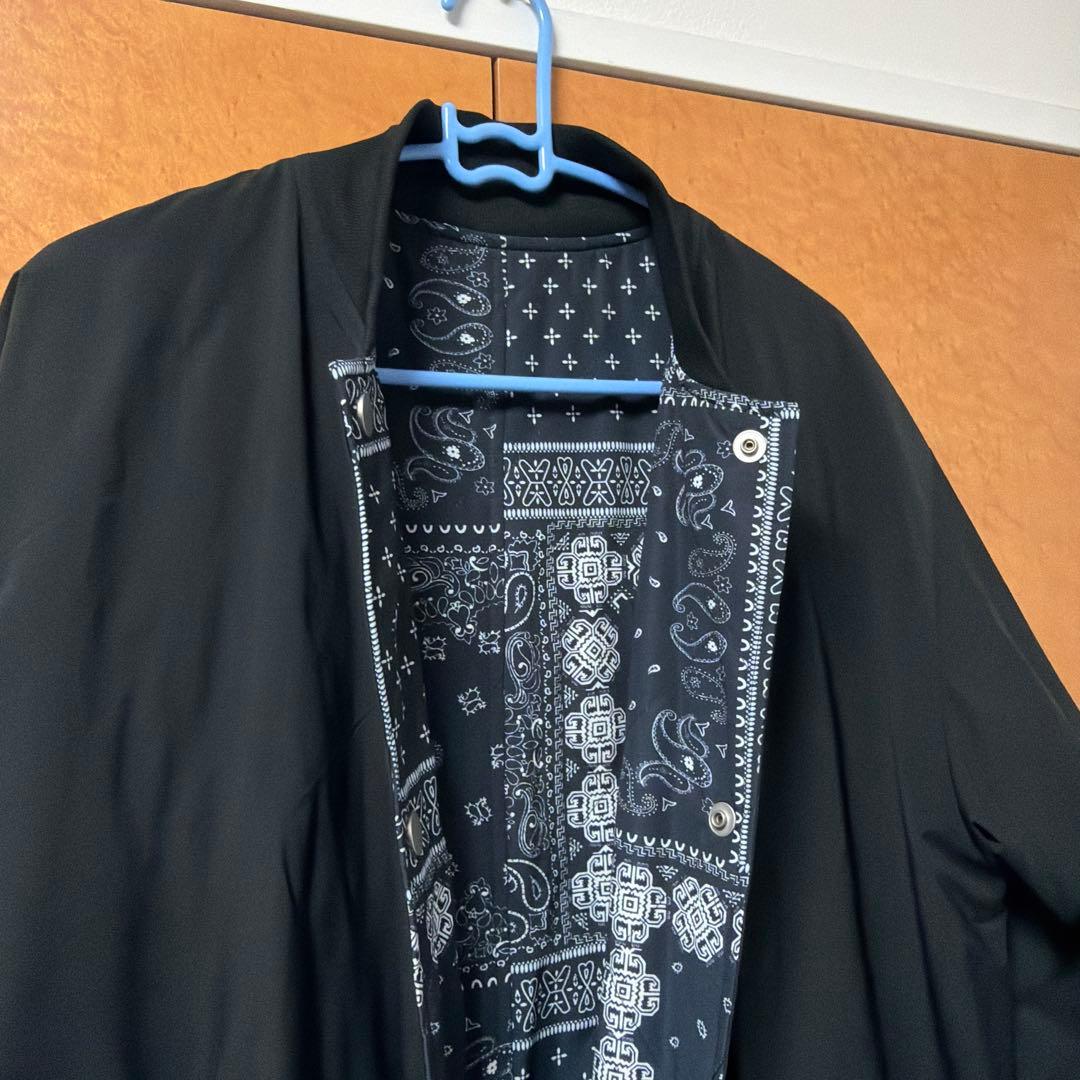 SUM1 STYLE　キルティングリバーシブルコート