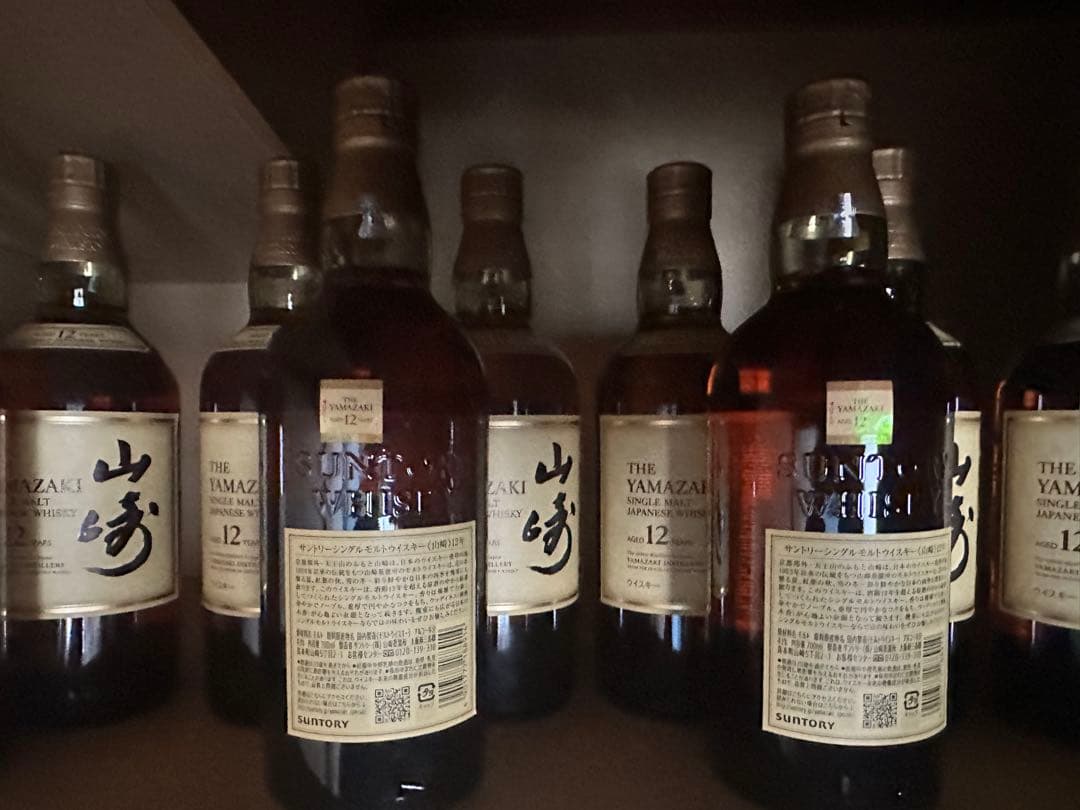 山崎12年　12本セット