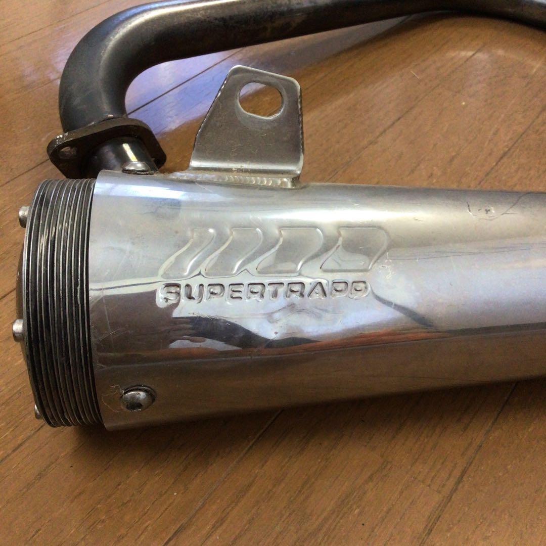No.296 SUPERTRAPP ステンレス マフラー車種不明 ハーレー