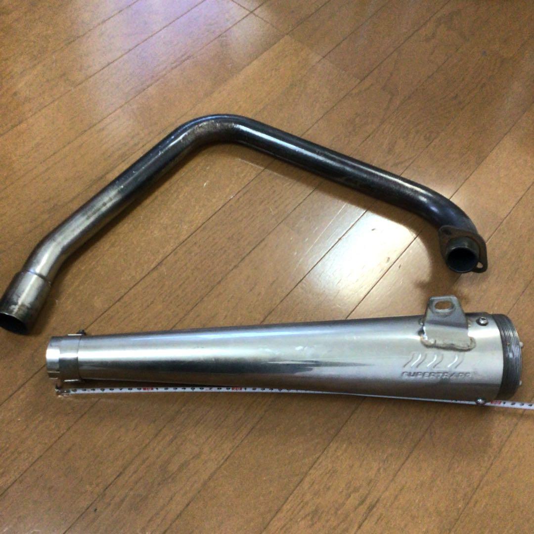 No.296 SUPERTRAPP ステンレス マフラー車種不明 ハーレー