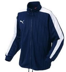 新品　プーマ　ジャージ　ジャケット　上　男女兼用　SSサイズ　紺色（白色ライン）