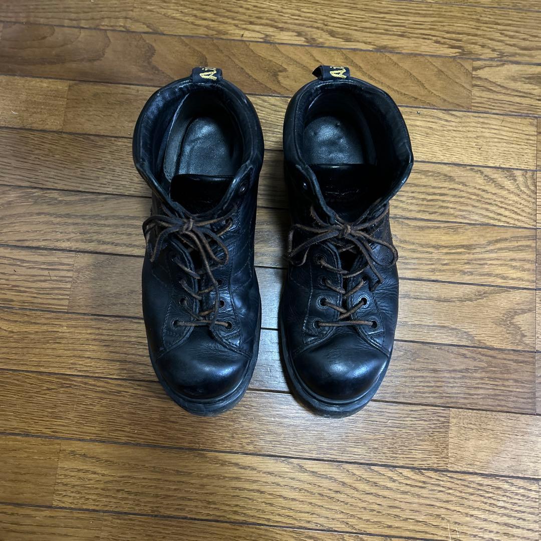 ドクターマーチン　モンキーブーツ　イングランド製　uk8 送料込み