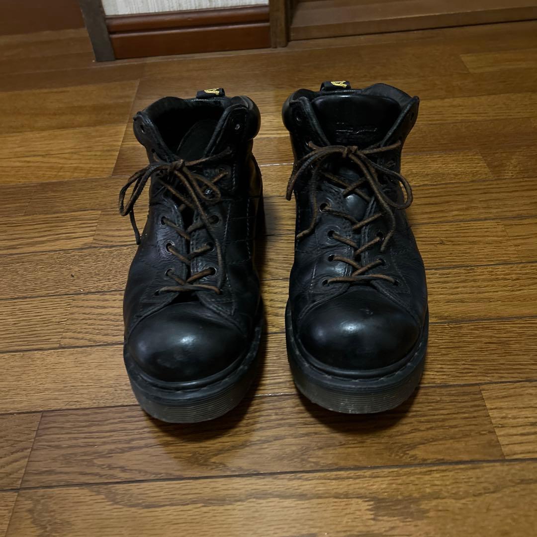ドクターマーチン　モンキーブーツ　イングランド製　uk8 送料込み