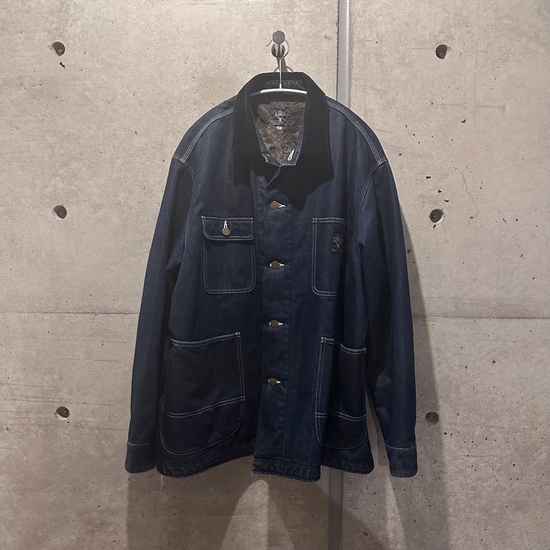 south2 west8 カバーオール　デニム　Mサイズ
