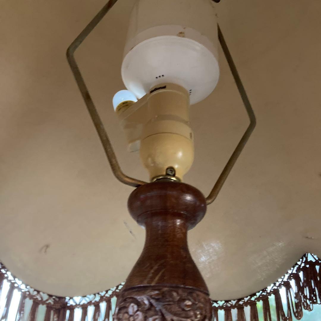 め*り様 木彫 ヴィンテージ フロアランプ 高さ173cm アンティーク 照明器