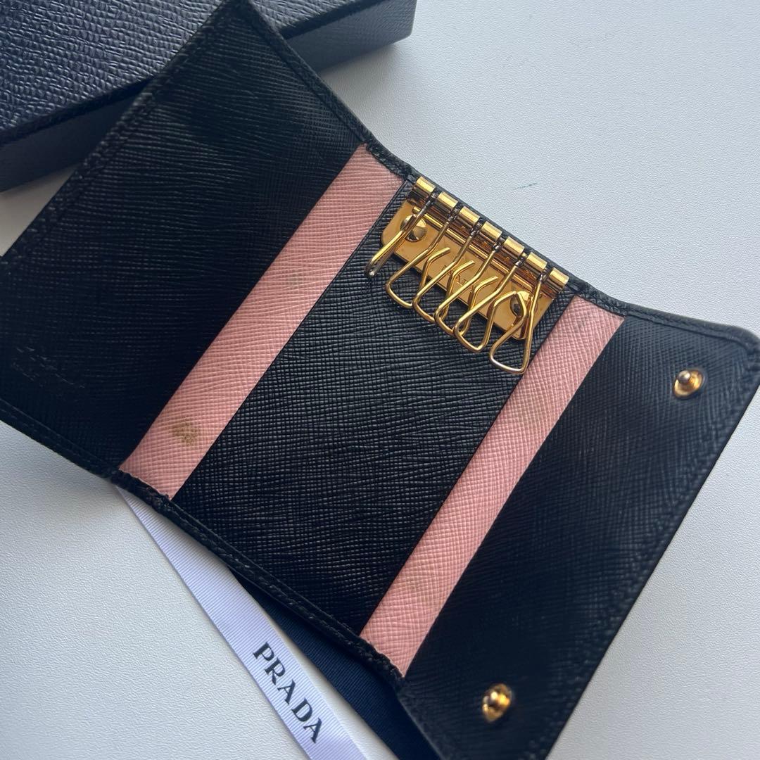 150 美品 PRADA プラダ キーケース