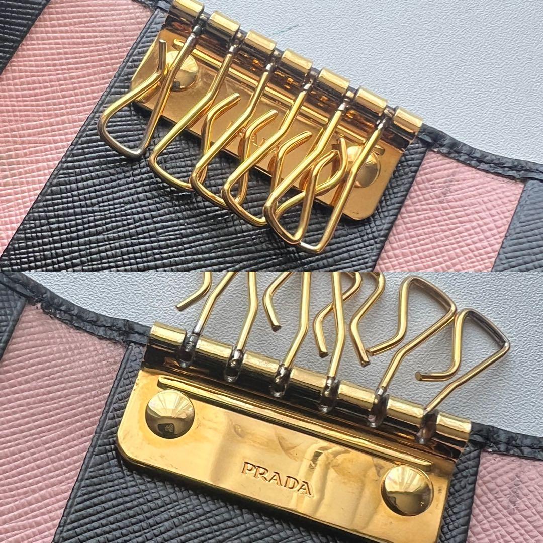 150 美品 PRADA プラダ キーケース