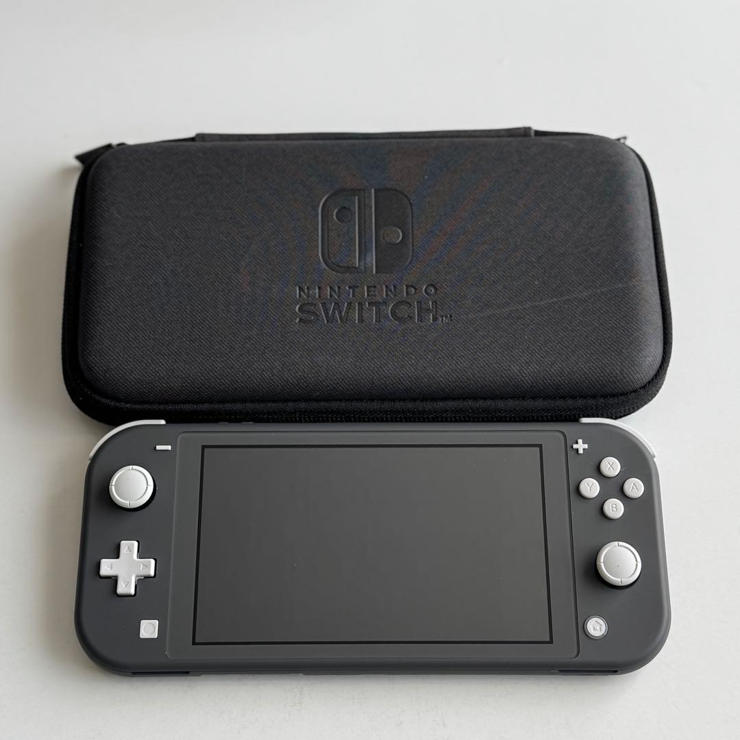 Nintendo Switch Lite グレー キャリングケース付き